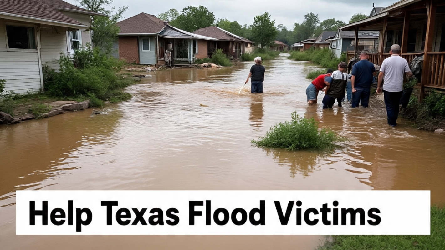 Give A Hand | Help Texas Flood Victims Rebuild Their Lives