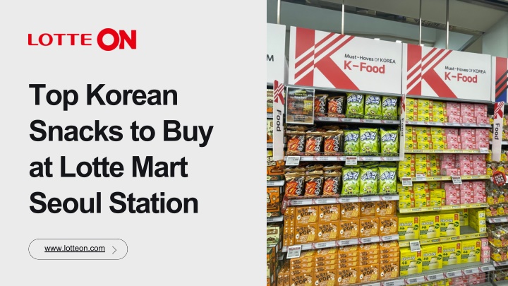 Top Korean Snacks at Lotte Mart Seoul Station | Best Picks from Korean Mart