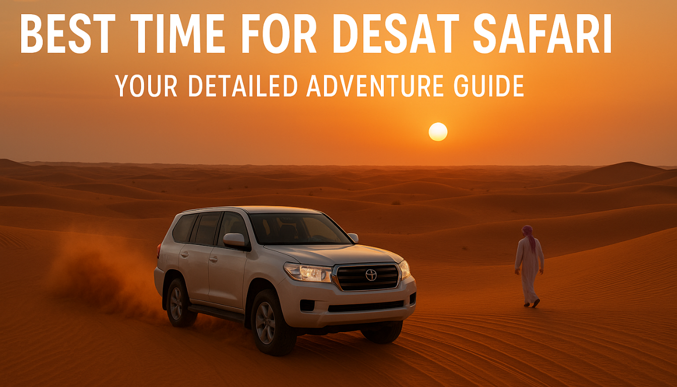Best Time for Desert Safari – Your Detailed Adventure Guide