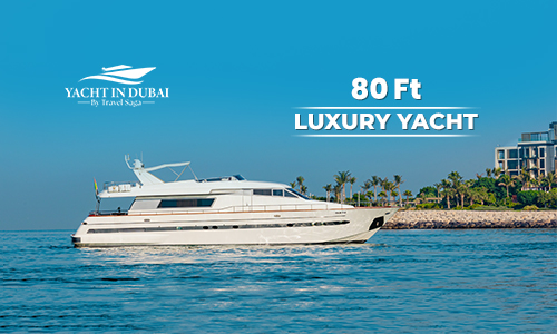80 Ft Luxury Yacht | Book Yacht for 30 People