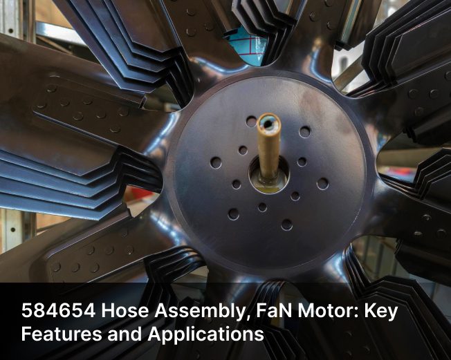 584654 Hose Assembly Fan Motor for GE Turbines