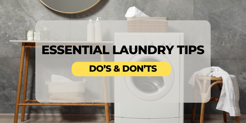 4 Common Mistakes to Avoid When Washing Clothes - InsideTechie