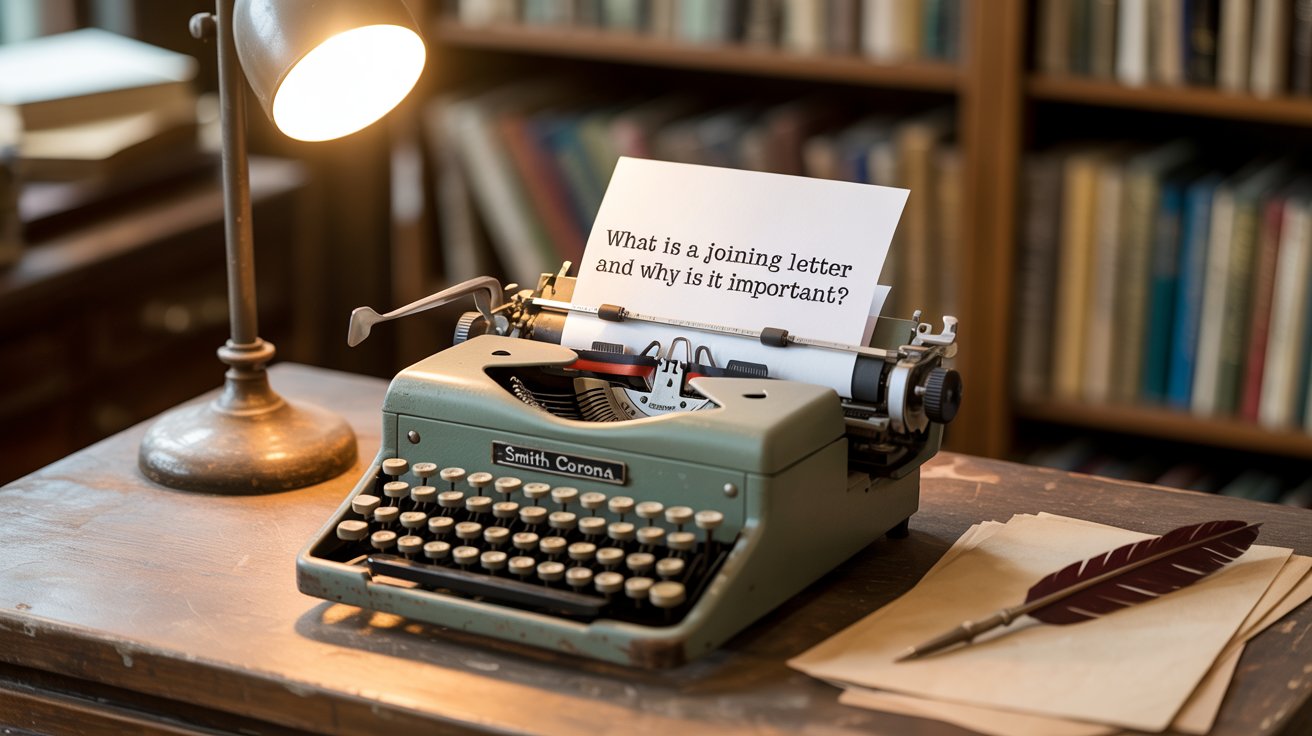What Is a Joining Letter and Why Is It Important?