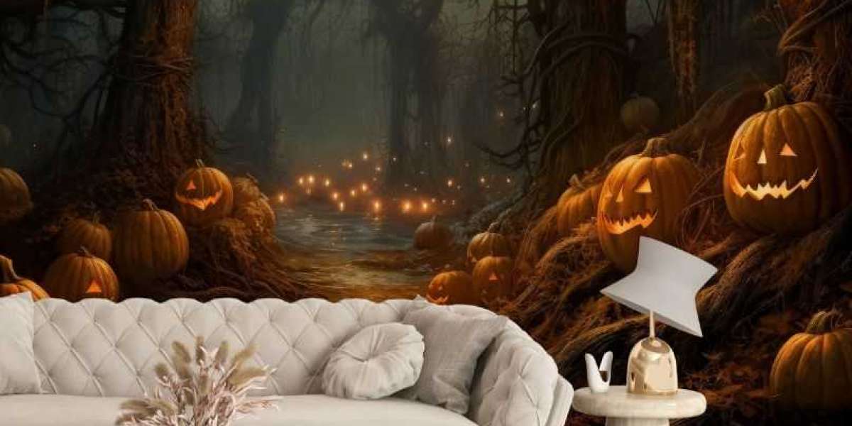 Peel-and-Stick Halloween Wallpaper Ideas for Quick Makeovers