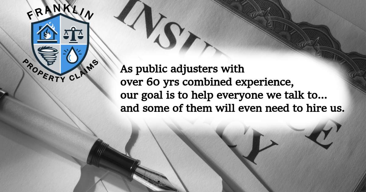 Best Public Adjusters & Insurance Claim Appraisers