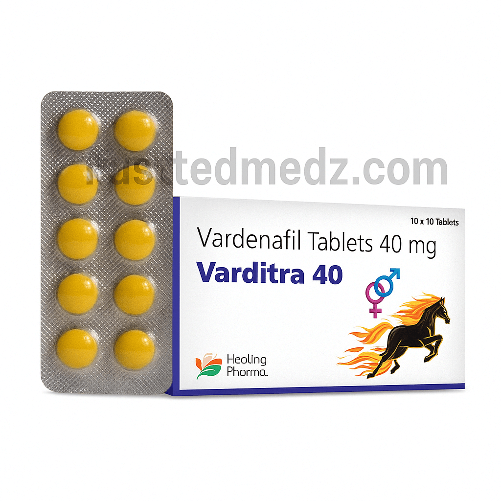 Buy Varditra 40mg Tablets Online | Uses, Dosage