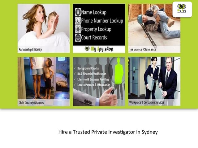 Hire a Trusted Private Investigator in Sydney | PDF
