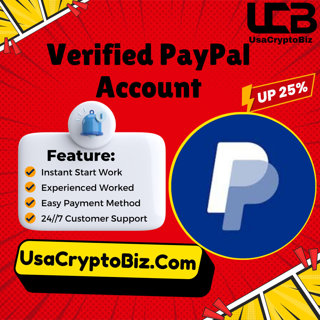 Buy Verified PayPal Account - UsaCryptoBiz