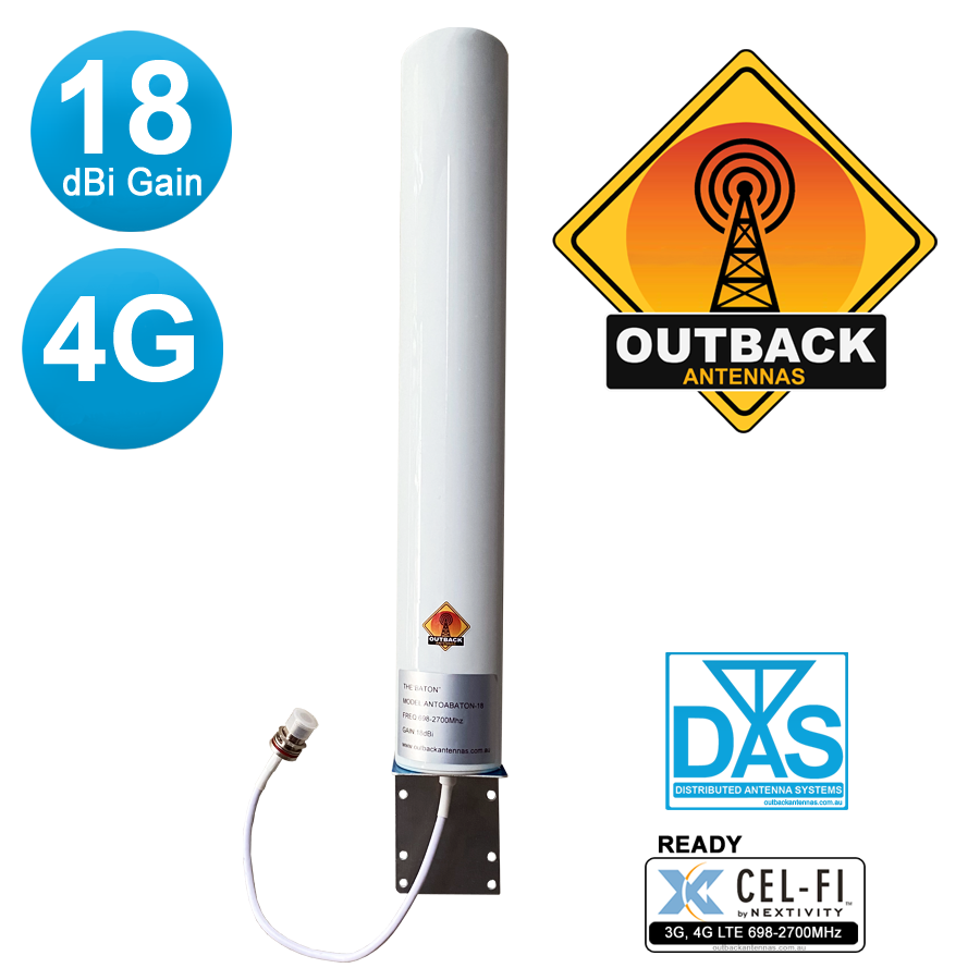 Buy High Gain Omni Directional Antenna 4G/5G - 18dBi Omni Antenna 698 to 2700MHz