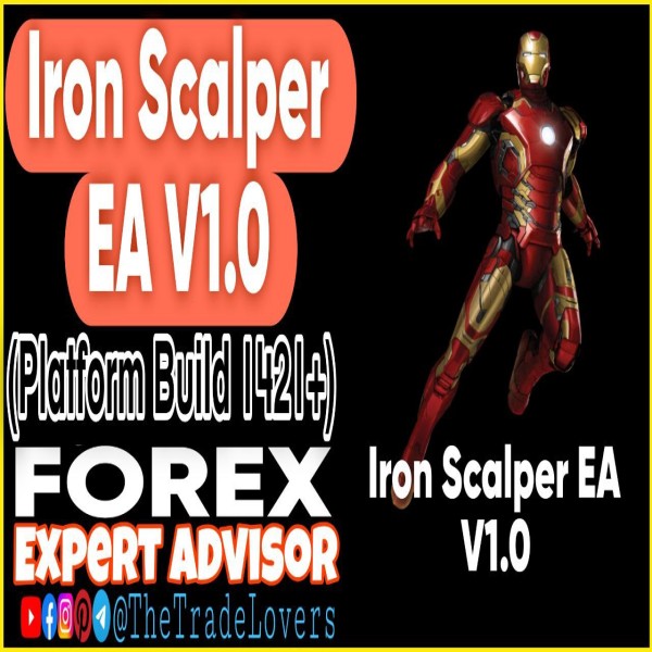 Iron Scalper EA v1.0 MQ4 Source Code (Works on Build 1443+) | Forex Robot | MT4 Expert Advisor - The Trade Lovers
