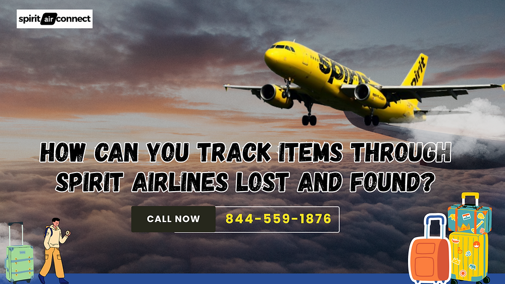 How Can You Track Items Through Spirit Airlines Lost and Found?