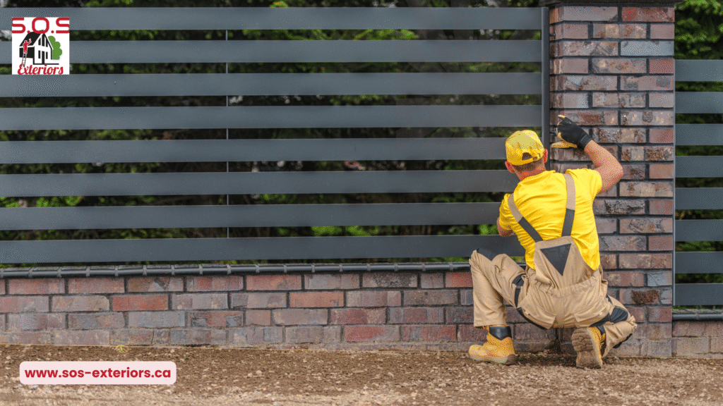 Trusted Fence Contractor in Lethbridge | SOS Exteriors - Repur Tech