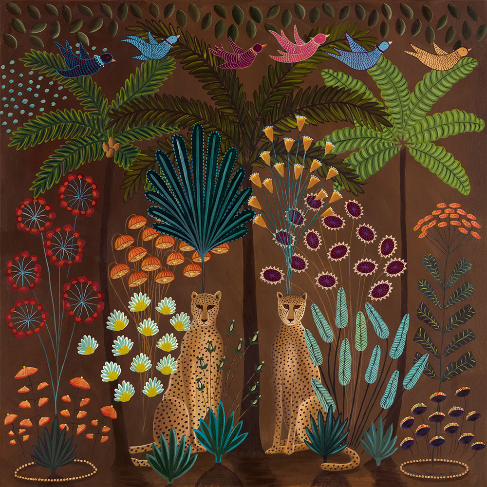 Jungle Kaftan and Limited Edition Silk Scarves UK – Daphne Stephenson