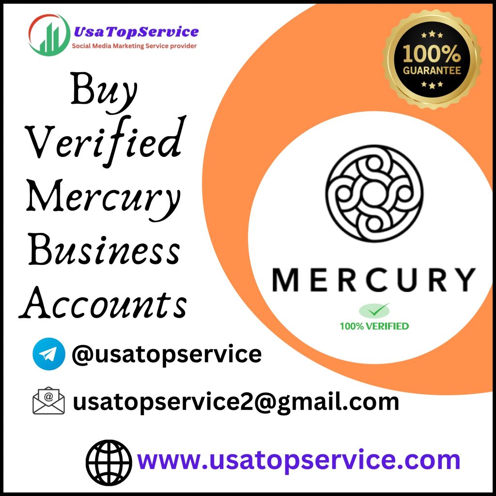 Buy Verified Mercury Business Accounts – Instant Access with U.S. LLC & EIN (2025)