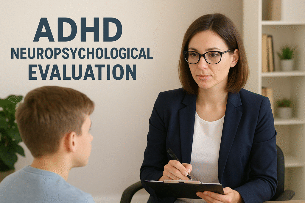 ADHD Neuropsychological Evaluation in Woodbury MN