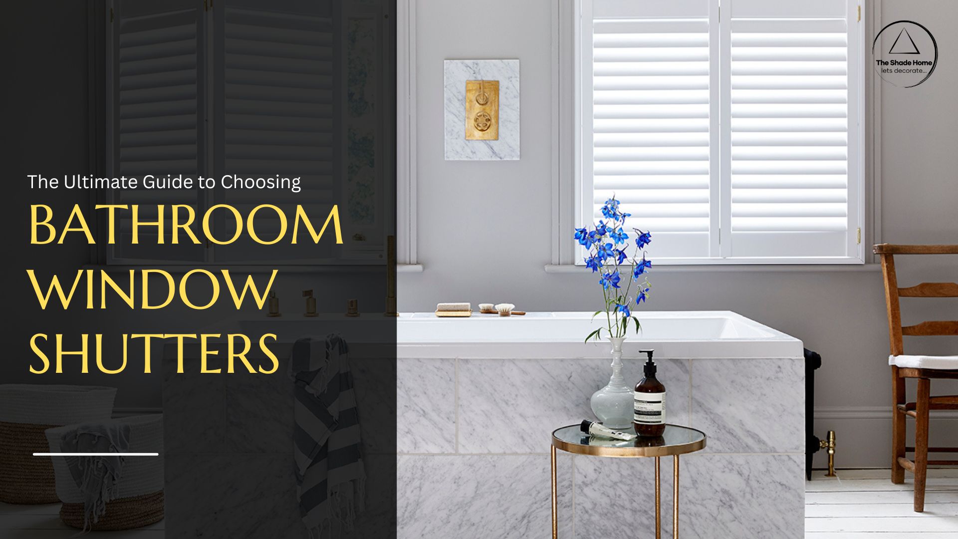 Bathroom Window Shutters | Moisture-Resistant & Stylish Designs