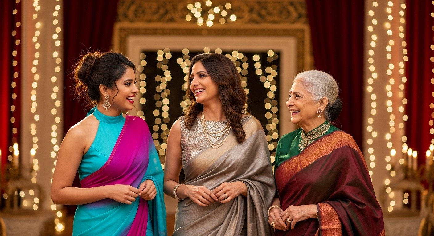 Party Wear Saree Blouse Design: for All Ages - vastgent.com
