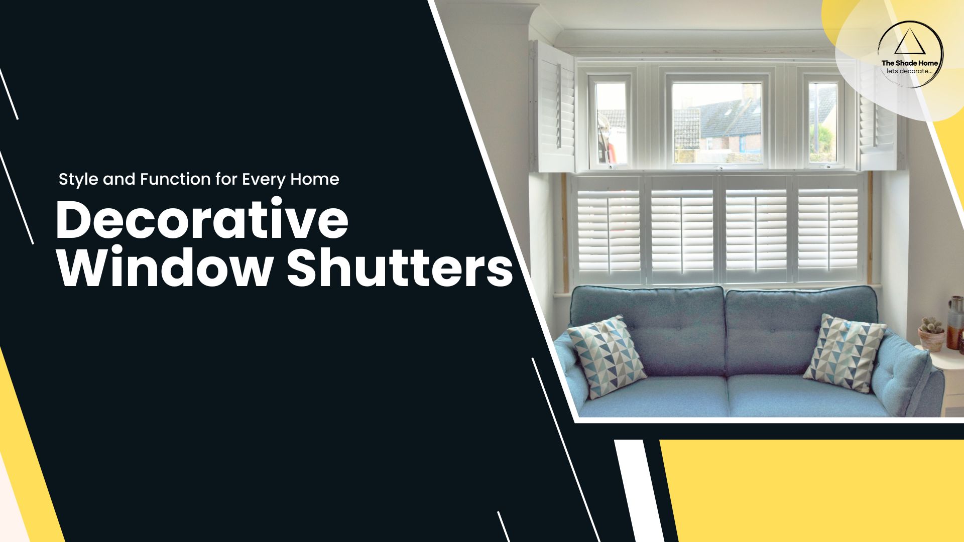 Decorative Window Shutters | Stylish & Functional Designs