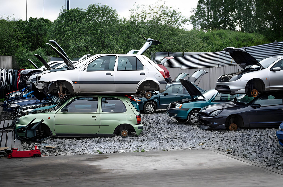 The Journey of a Car with Authorised Car Scrap Dealers in Gurgaon — From Pickup to Recycling | by Oxygen Auto | Oct, 2025 | Medium