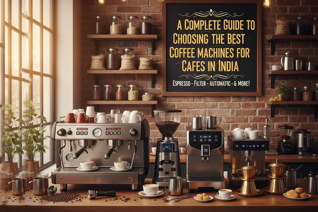 Choosing the Best Coffee Machines for Cafes in India – Latteholic