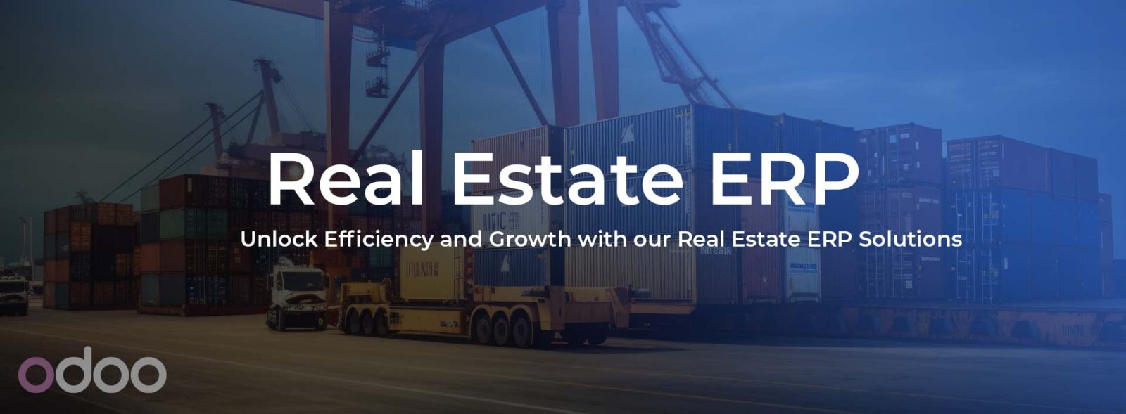 Real Estate ERP | Odoo Consulting Services
