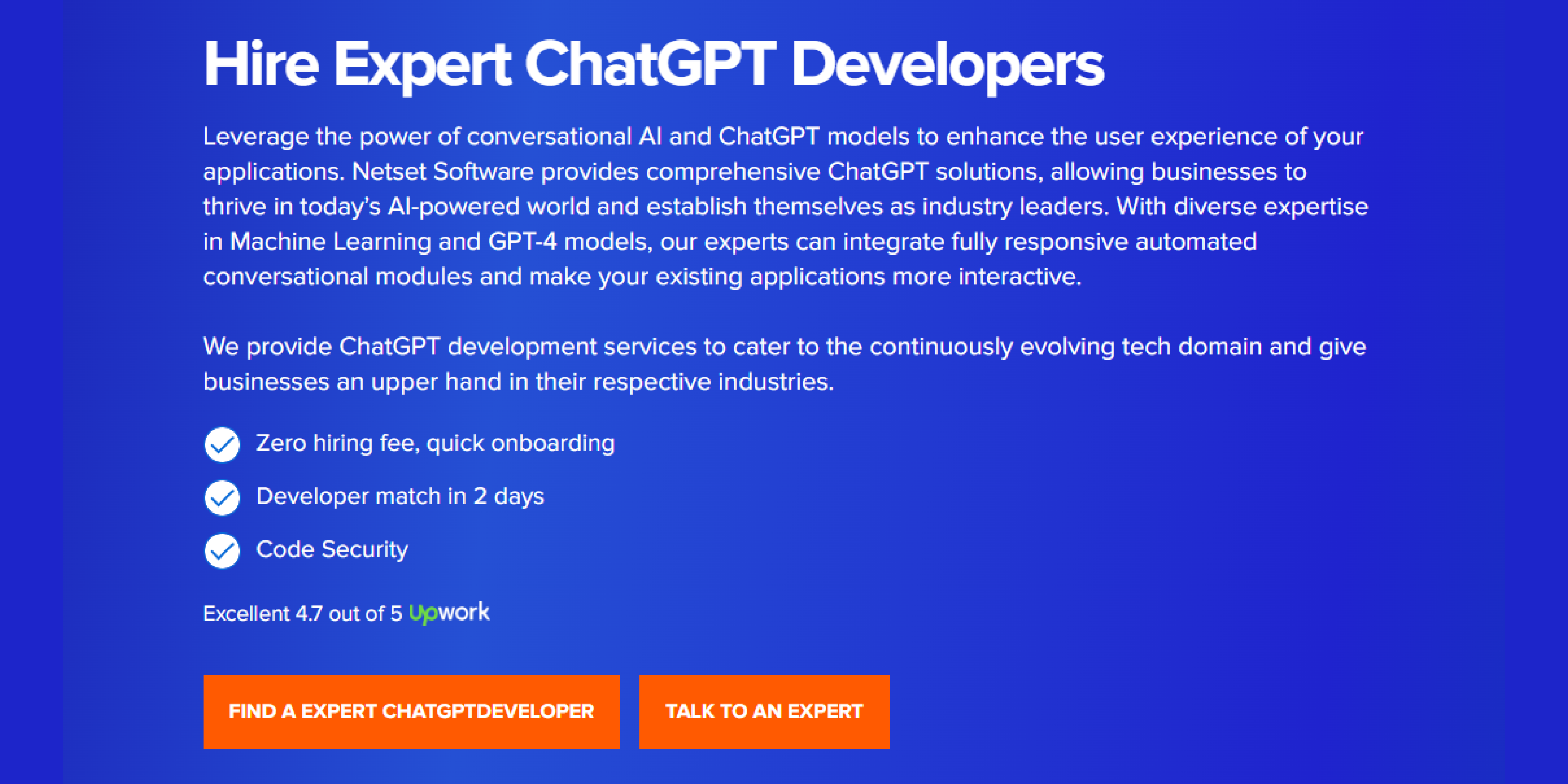 Top ChatGPT Development Company | Netset Software