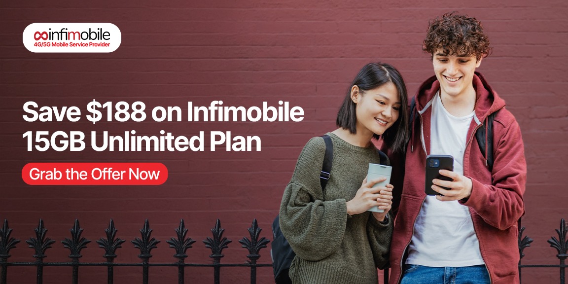 Save $188 on Infimobile 15GB Unlimited Plan – Grab Now