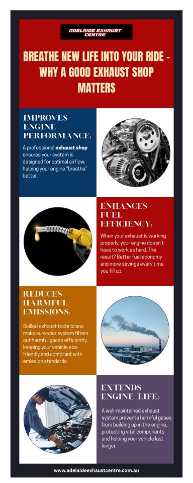 Breathe New Life Into Your Ride – Why a Good Exhaust Shop Matters – @adelaideexhaustcentre on Tumblr