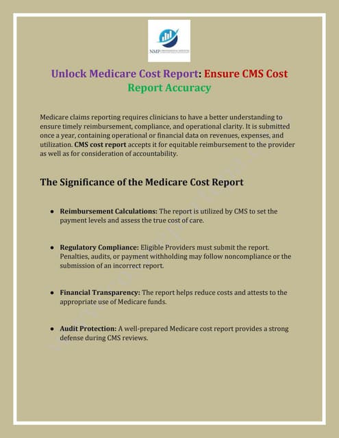 Unlock Medicare Cost Report Ensure CMS Cost Report Accuracy.pdf