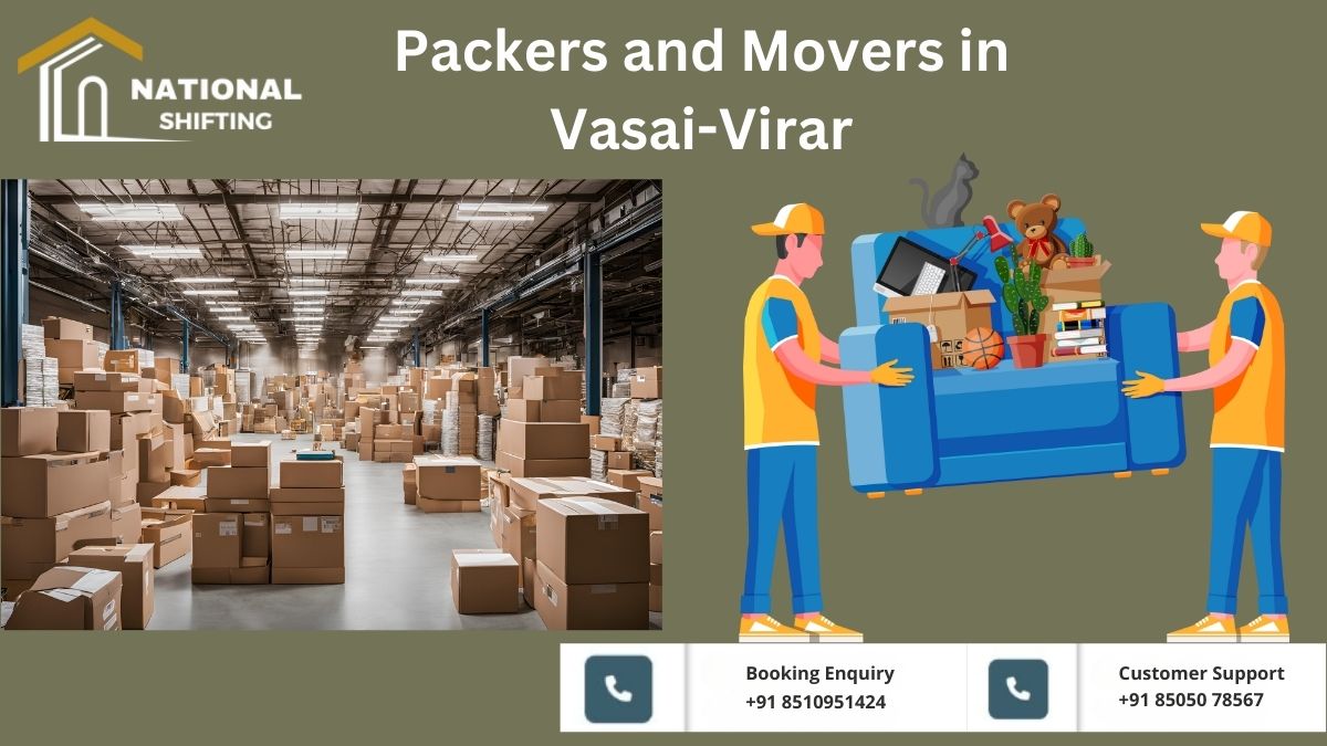 Packers and Movers in Vasai-Virar | Book Today