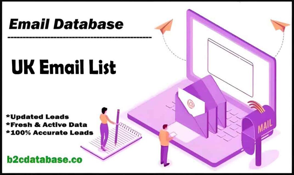 UK Email List | Consumer Email List | B2C Database