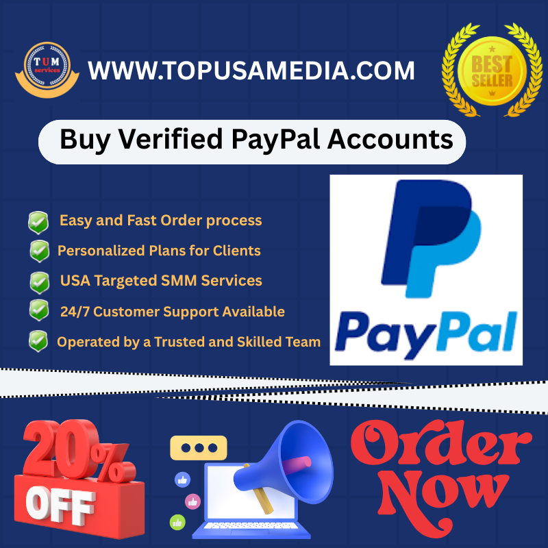 Buy Verified PayPal Accounts - Safe & Reliable