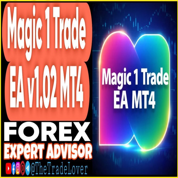 Magic 1 Trade EA v1.02 MT4 (Works on Build 1443+) | Forex Robot | MT4 Expert Advisor - The Trade Lovers