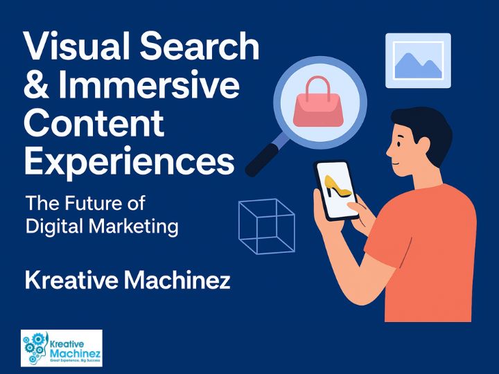 Visual Search & Immersive Content | Kreative MachinezVisual Search & Immersive Content Experiences: The Future of Digital Marketing – Kreative Machinez