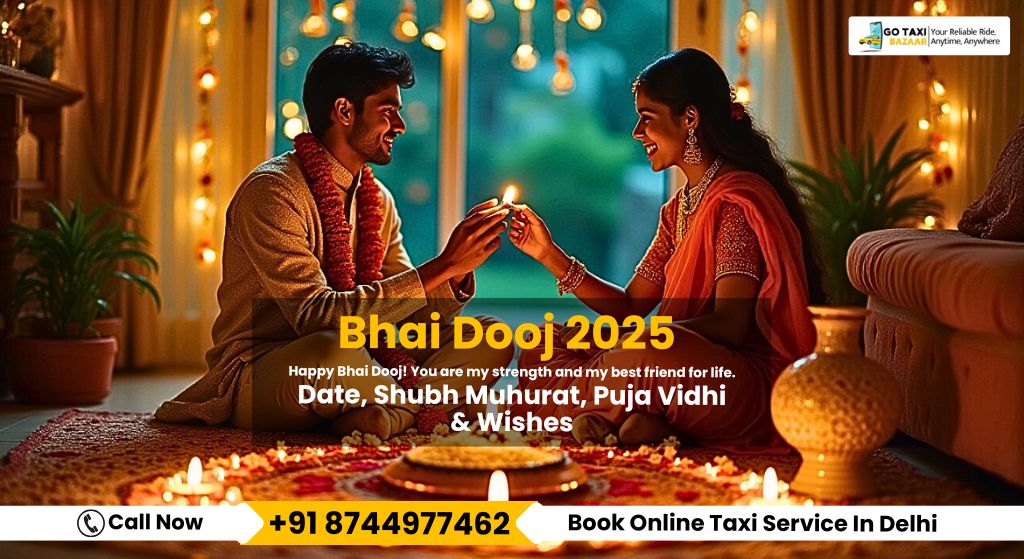 Bhai Dooj 2025 | Date, Shubh Muhurat, Puja Vidhi & Wishes