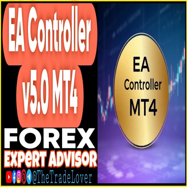 EA Controller v5.0 MT4 (Works on Build 1443+) | Forex Robot | MT4 Expert Advisor - The Trade Lovers