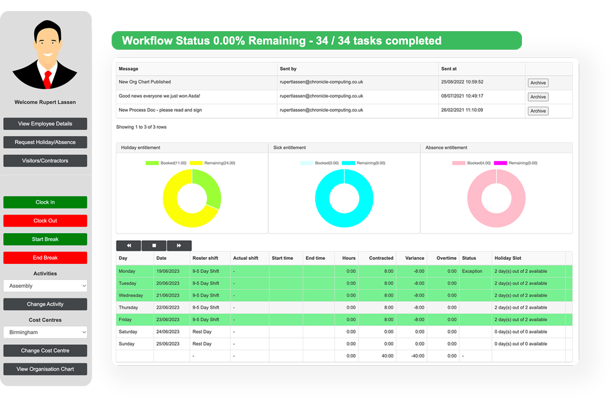 Smart Staff Holiday Booking System for UK Employees