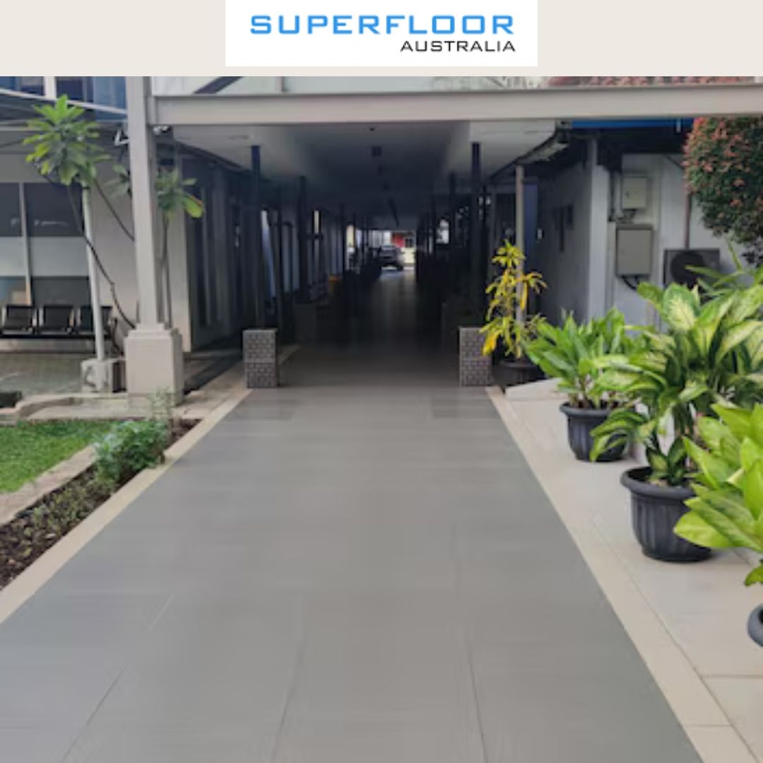 Outdoor Honed Concrete in Brisbane Floor Solutions | Bresdel