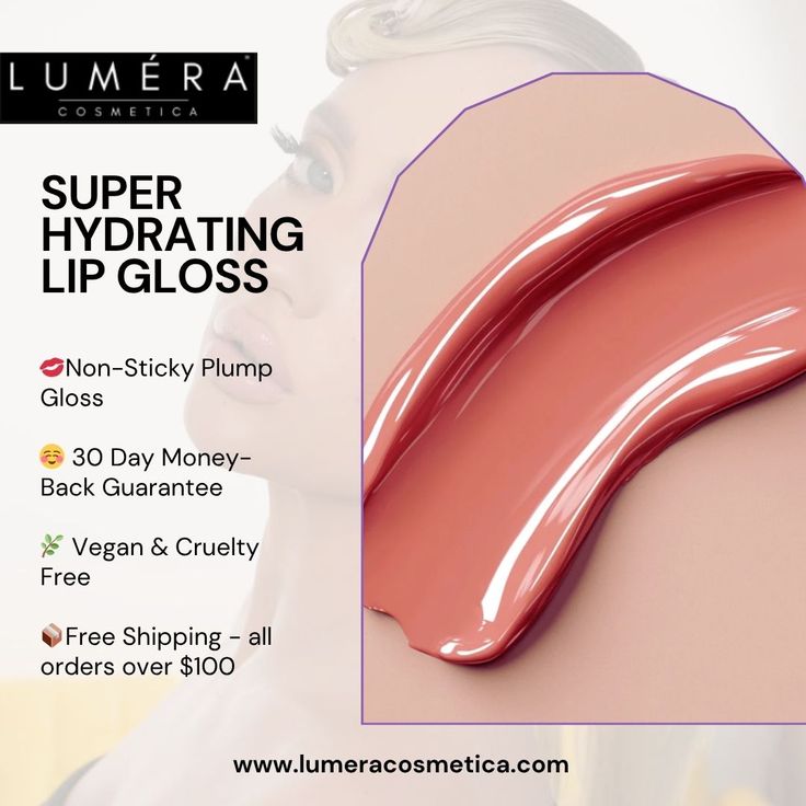 Super Hydrating Lip Gloss by Luméra Cosmetica