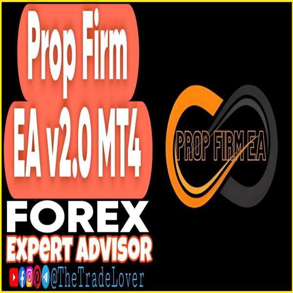 Prop Firm EA v2.0 MT4 (Works on Build 1443+) | Forex Robot | MT4 Expert Advisor - The Trade Lovers