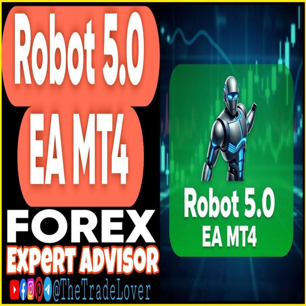 Robot 5.0 EA MT4 (Works on Build 1443+) | Forex Robot | MT4 Expert Advisor - The Trade Lovers