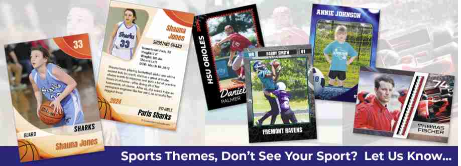 Custom Sports Cards Cover Image
