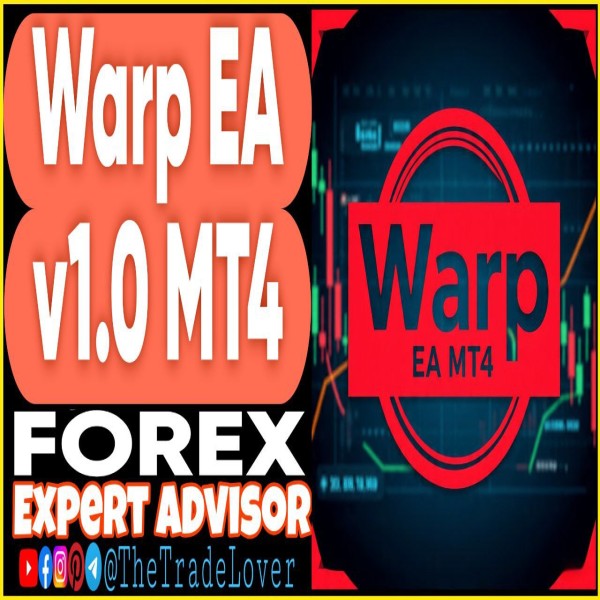 Warp EA v1.0 MT4 (Works on Build 1443+) | Forex Robot | MT4 Expert Advisor - The Trade Lovers
