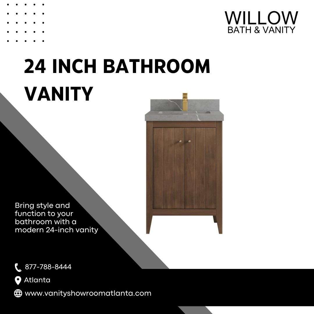 Modern 24 Inch Bathroom Vanity