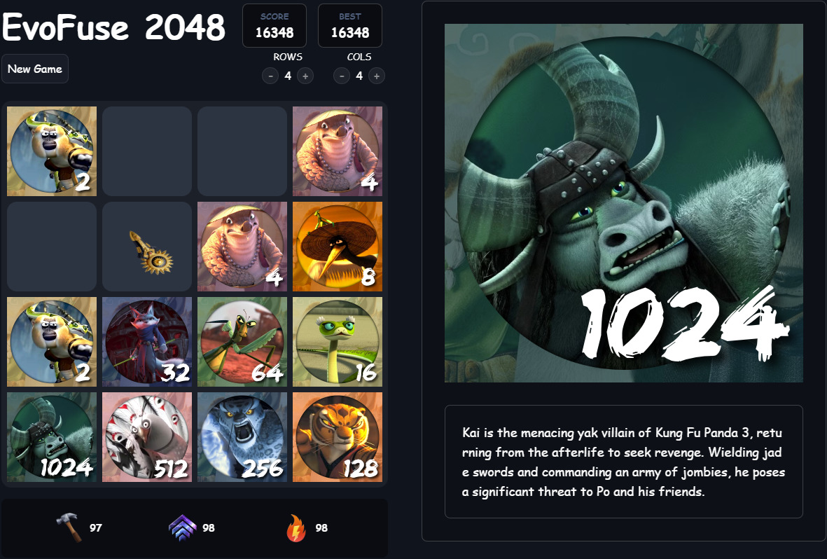 Play Puzzle Game 2048 | Addictive & Fun Number Sliding Game