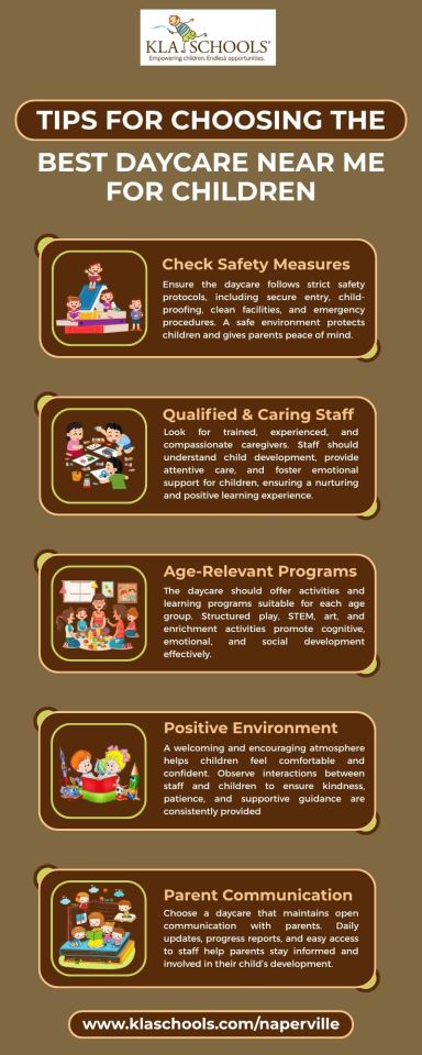 Tips For Choosing The Best Daycare Near Me For Children