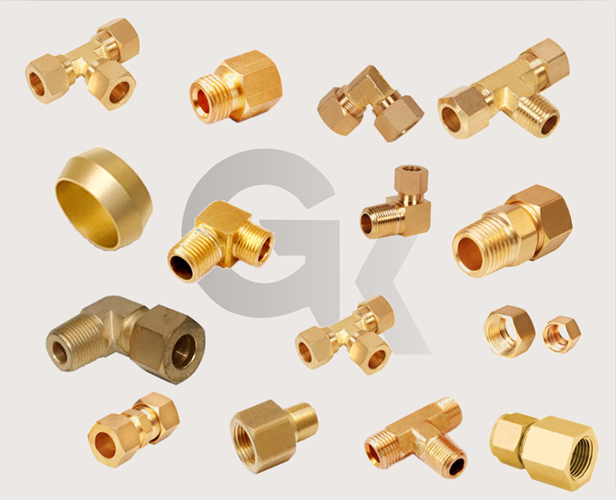 Brass Compression Fittings Manufacturers & Supplier in Jamnagar, India