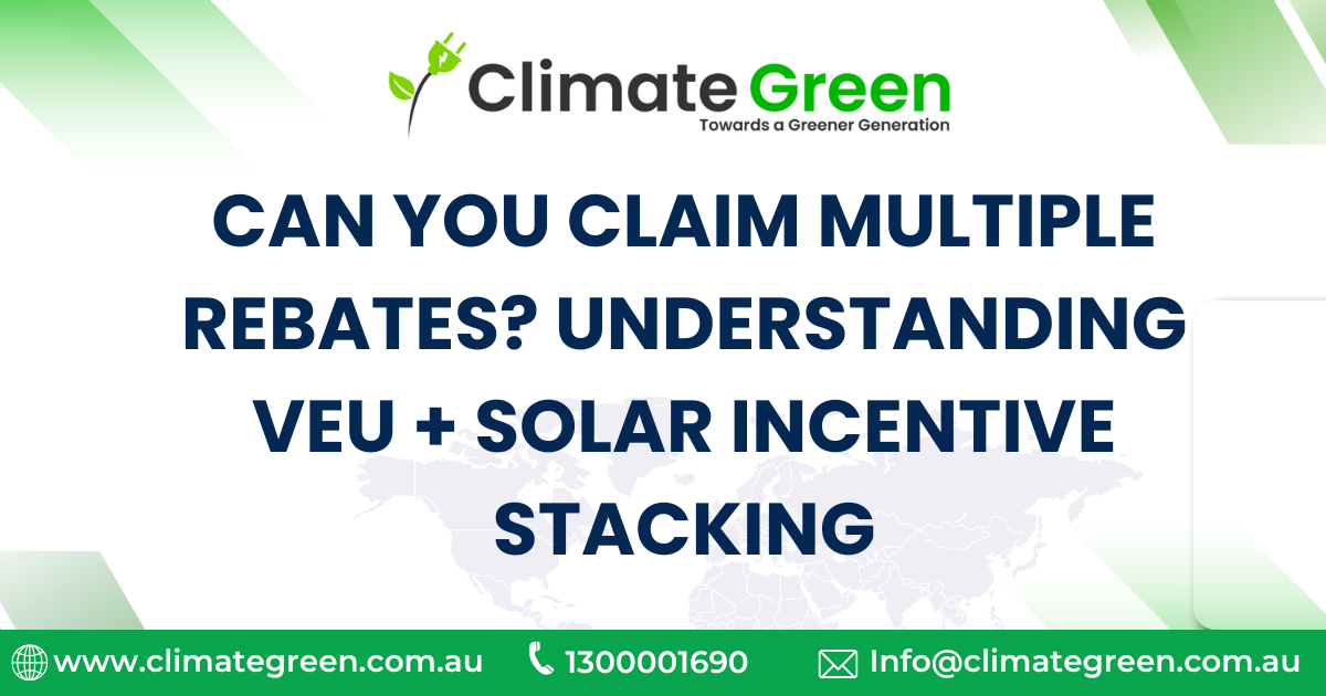 Understanding VEU + Solar Incentive Stacking | Climate Green