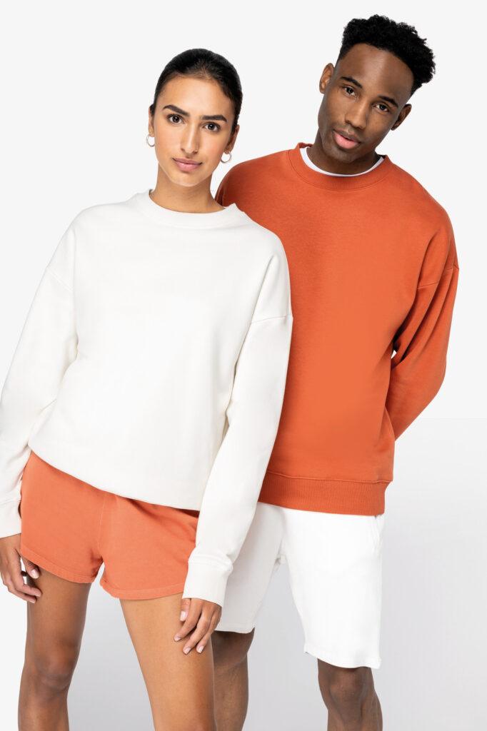 Oversize Round Neck Sweatshirt | Round Neck Sweatshirt
