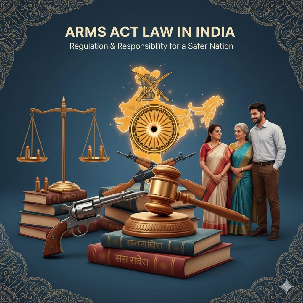 Arms Act Law in India: Key Provisions, Offenses & Penalties